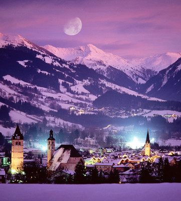 Kitzbuhel at night