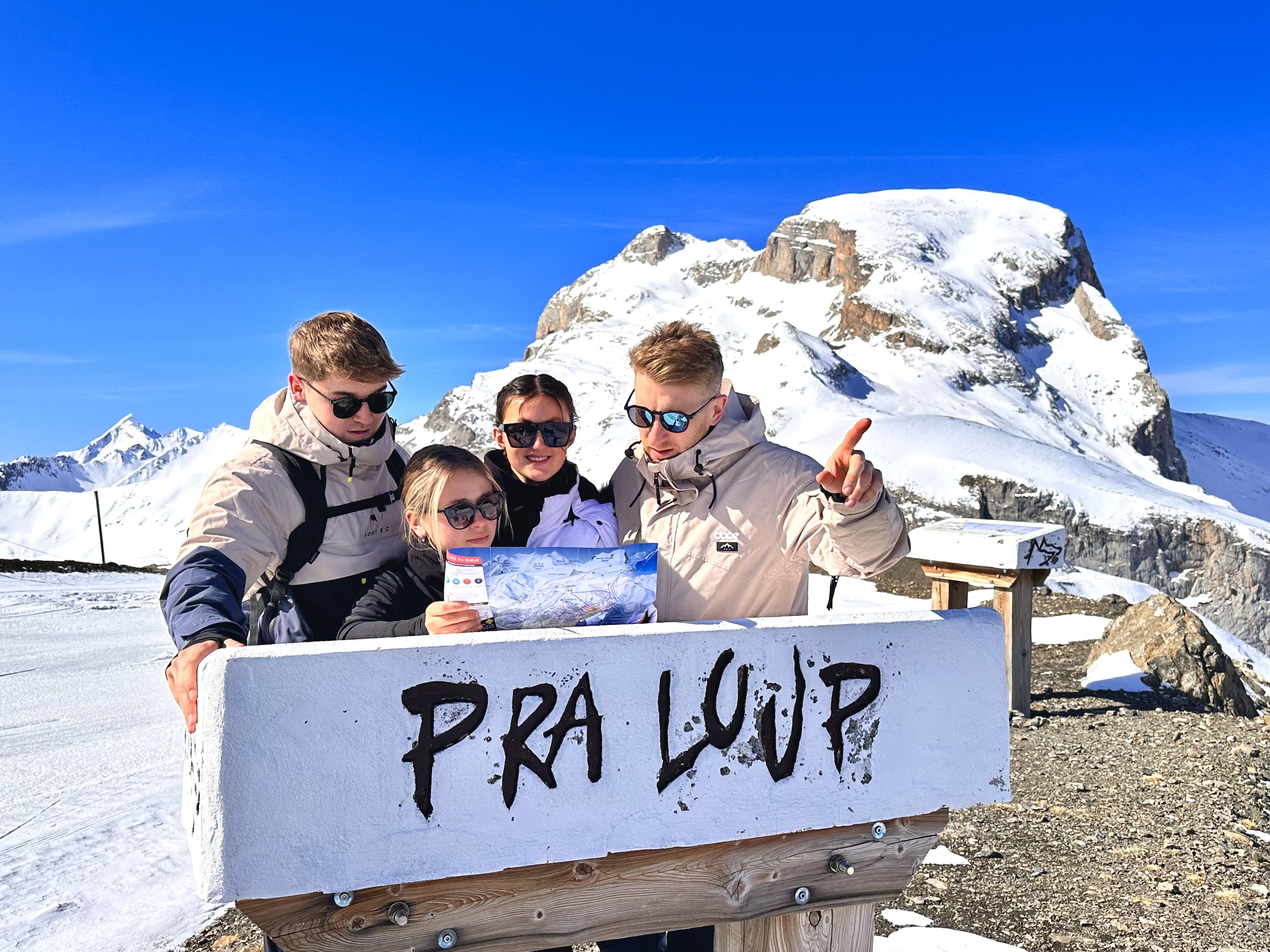 School ski trips to Pra Loup destination