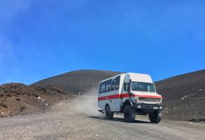 Sicily Mount Etna 4X4 Minibus