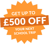 Get up to £500 off your next trip