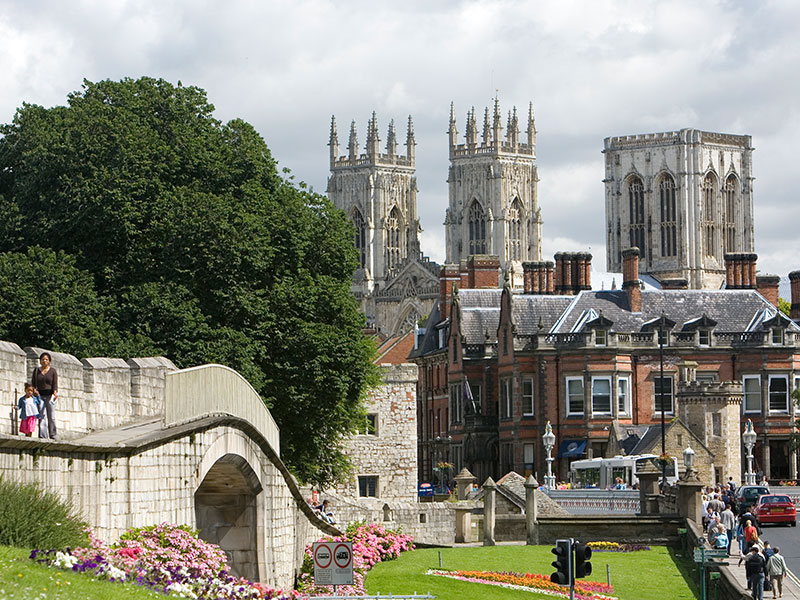 Geography school trips to York destination