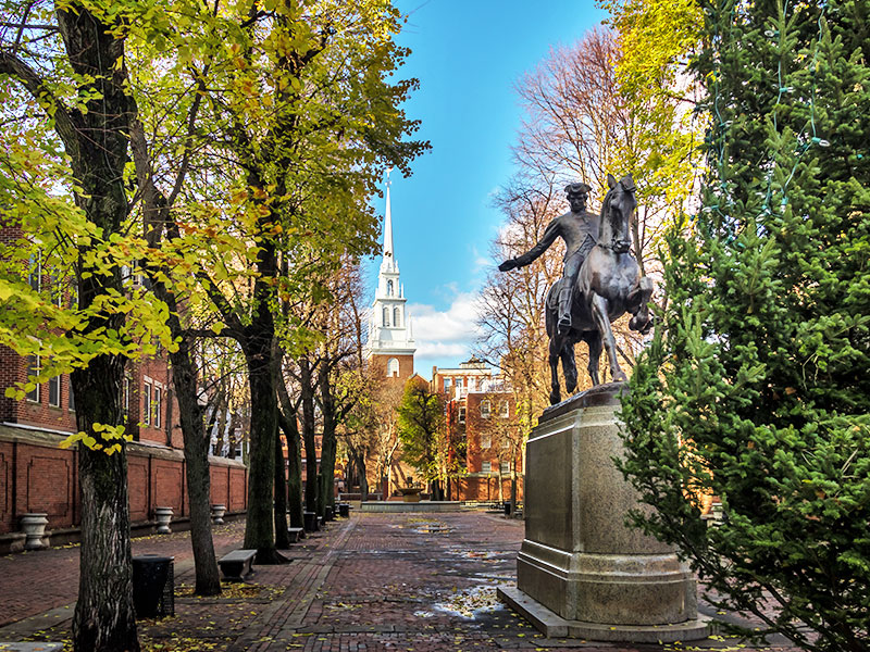History school trips to Boston destination