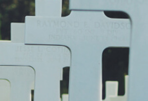 Row Of Crosses